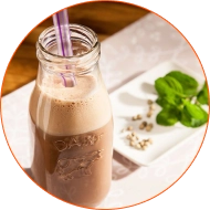 Smoothie de Cappuccino com Pimenta Verde