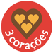 Logo da 3corações colorido